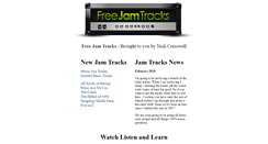 Desktop Screenshot of freejamtracks.com